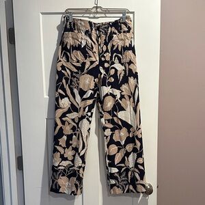 Floral Patterned MAEVE Colette Pants